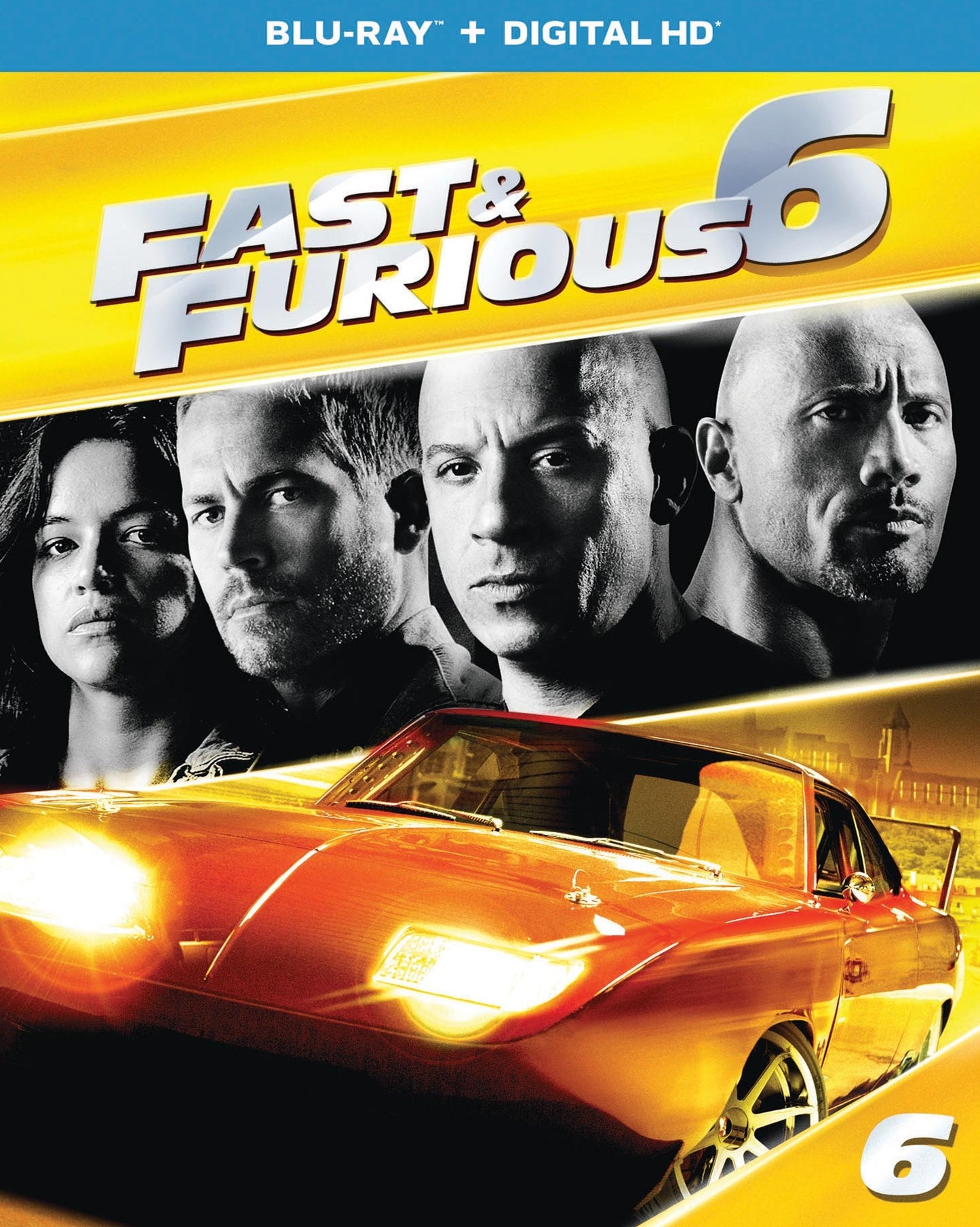 Fast & Furious 6 [Blu-ray] cover art