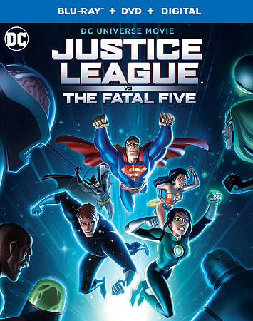 Justice League vs. The Fatal Five [Blu-ray] cover art