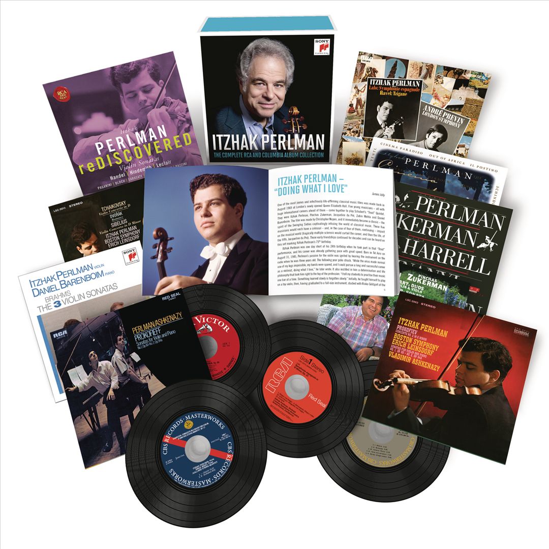 Itzhak Perlman: The Complete RCA and Columbia Album Collection cover art