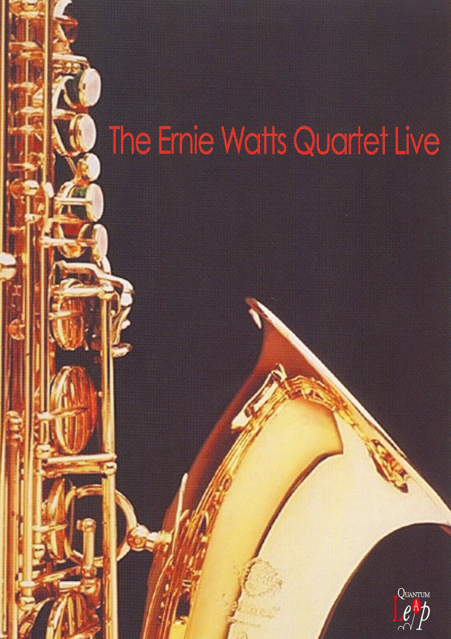 Ernie Watts Quartet: Live cover art