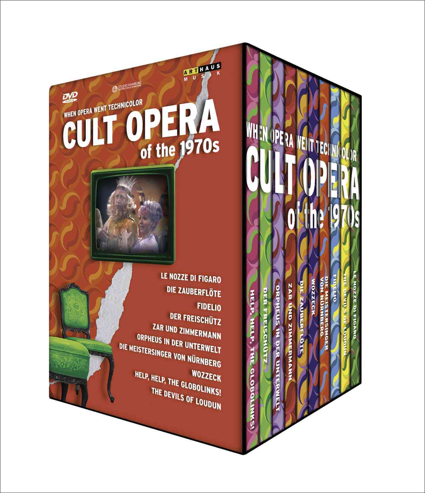 Cult Opera Of The 1970's (10 Dvd) cover art