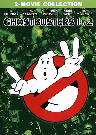 Ghostbusters/Ghostbusters 2 cover art