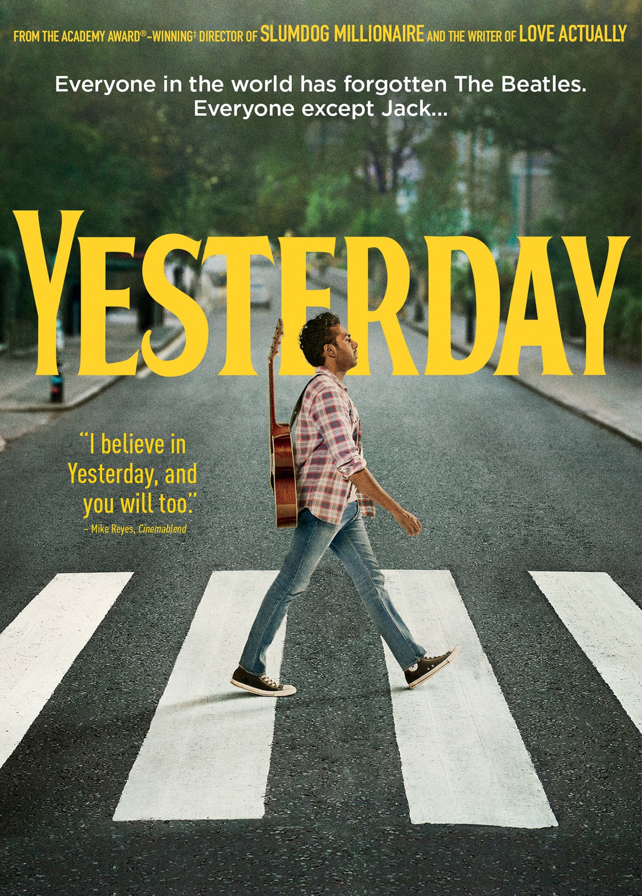 Yesterday cover art