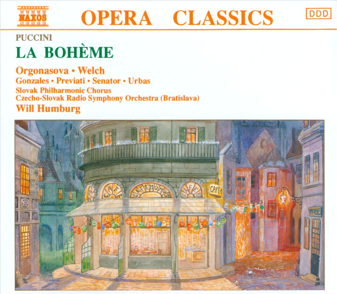 Puccini: La Bohème cover art