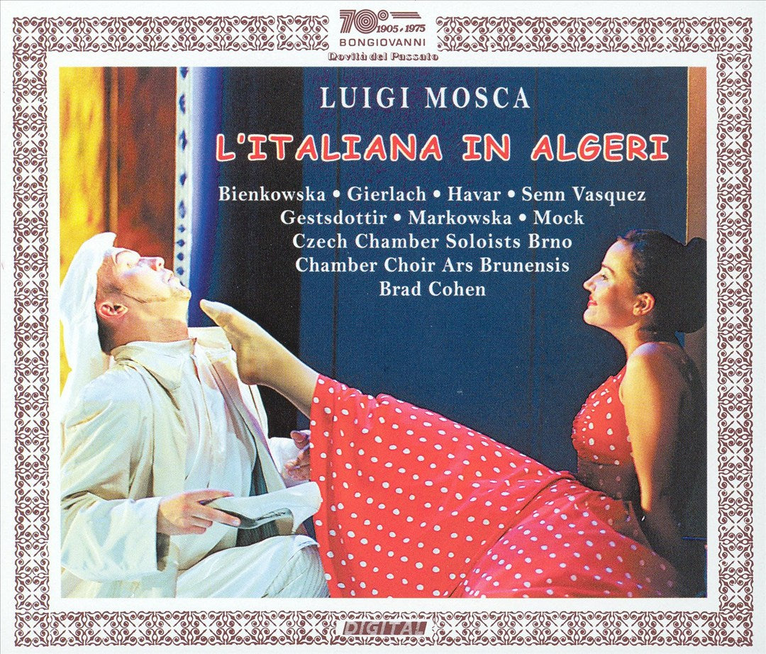 Luigi Mosca: L'Italiana in Algeri cover art