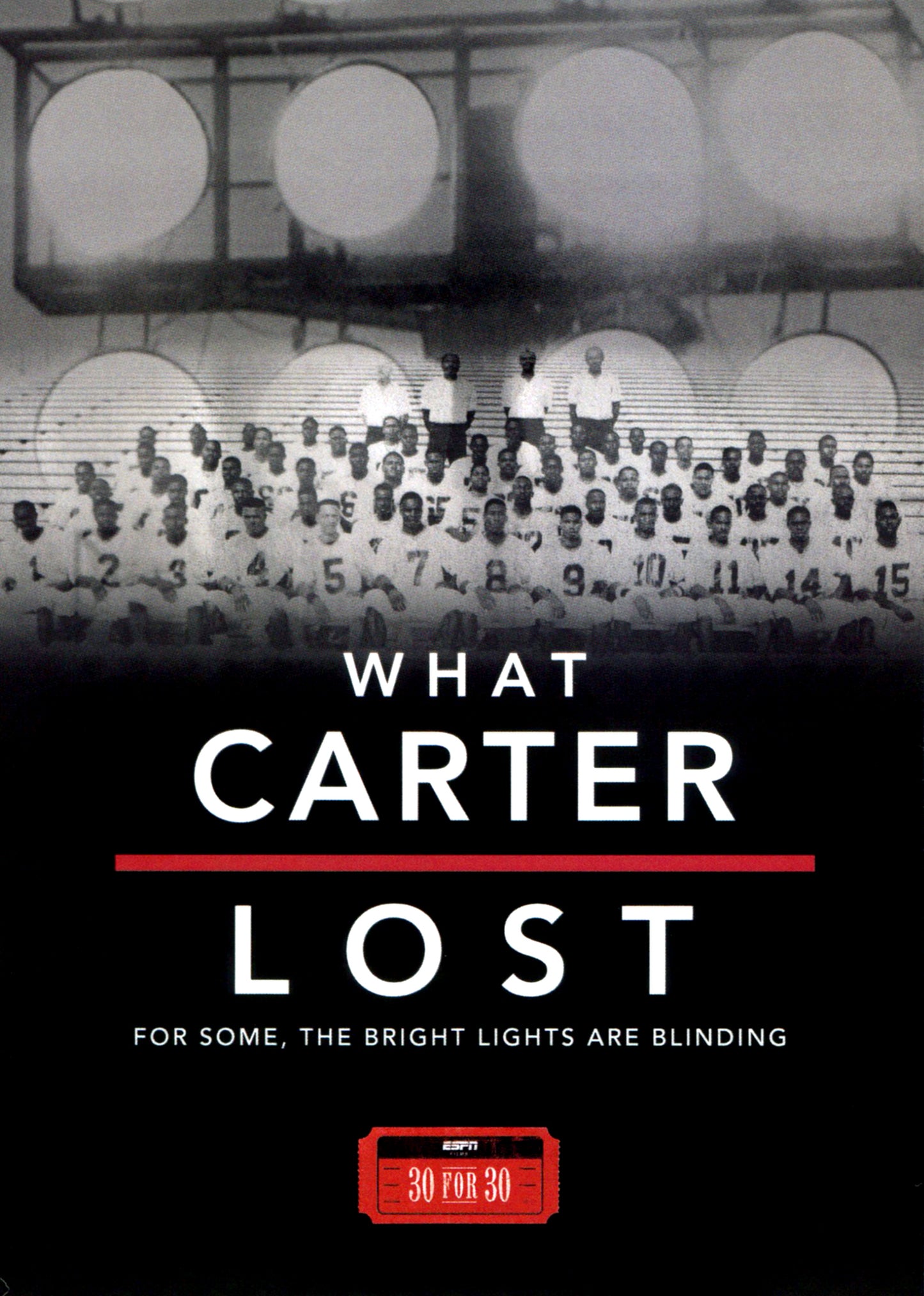ESPN Films 30 for 30: What Carter Lost cover art