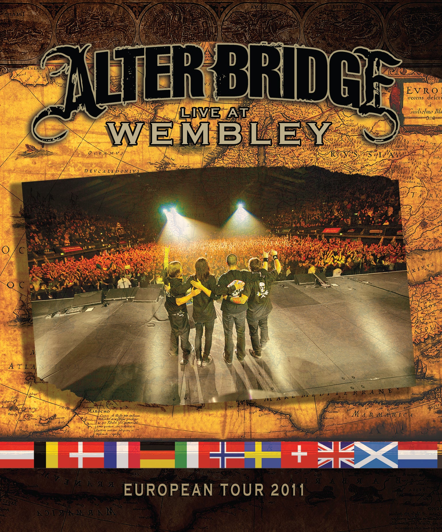 Live at Wembley: European Tour 2011 cover art
