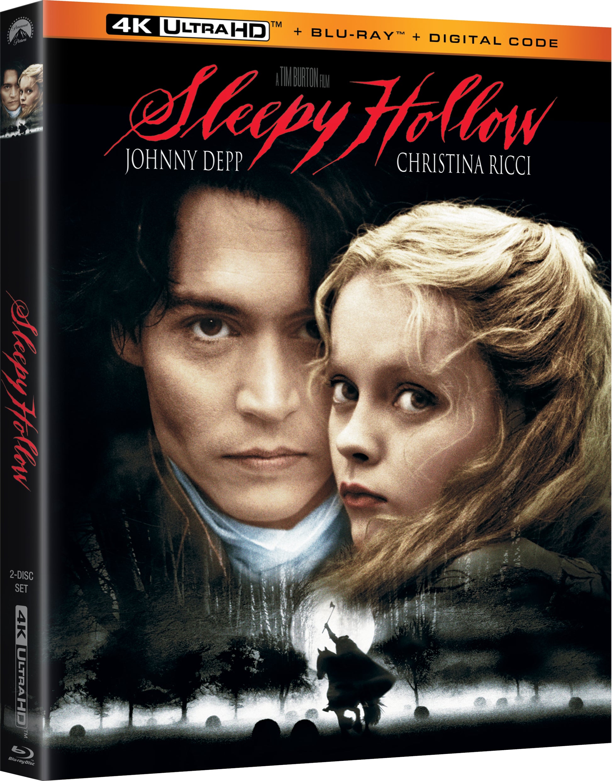 Sleepy Hollow [Includes Digital Copy] [4K Ultra HD Blu-ray/Blu-ray] cover art