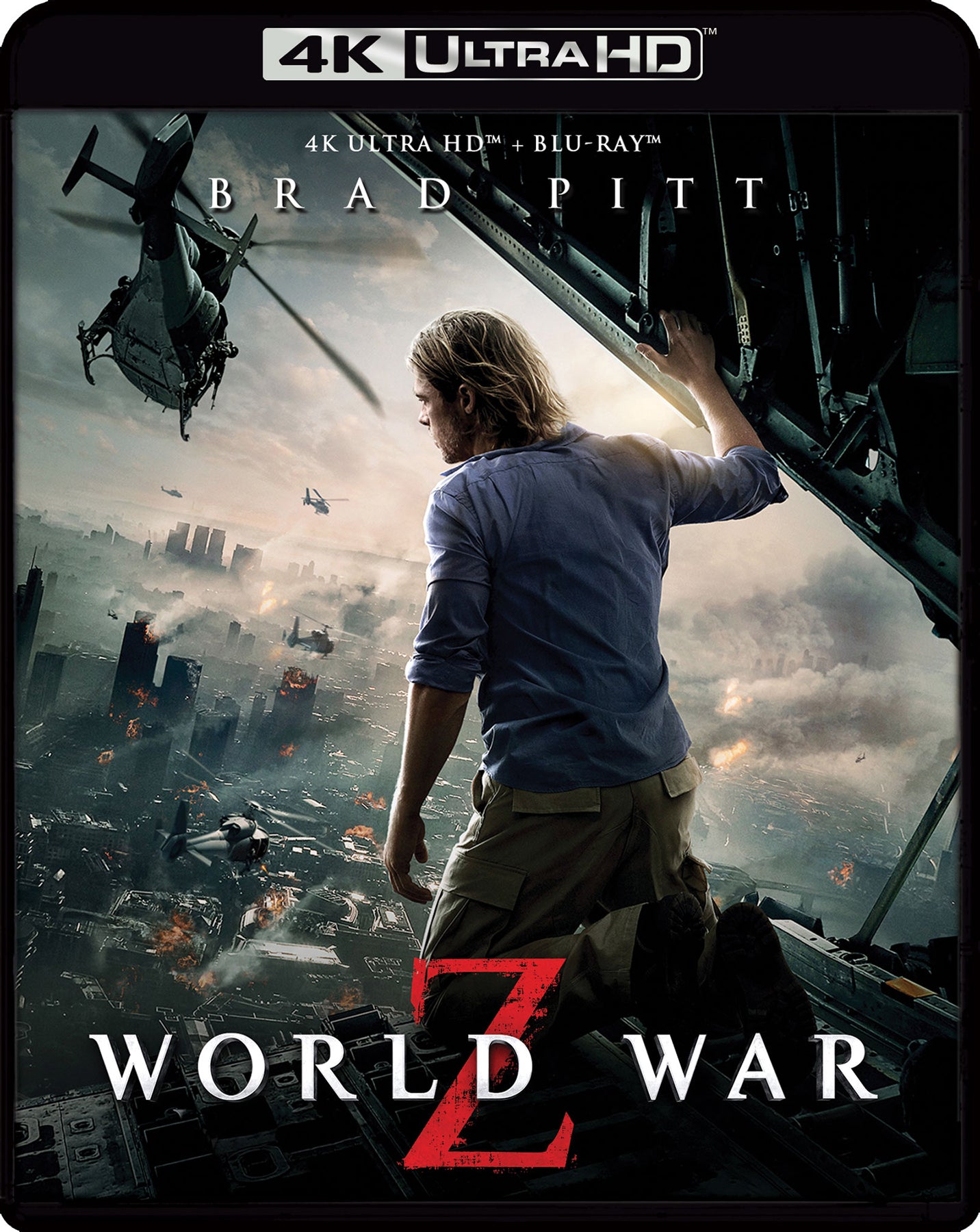 World War Z [4K Ultra HD Blu-ray/Blu-ray] cover art