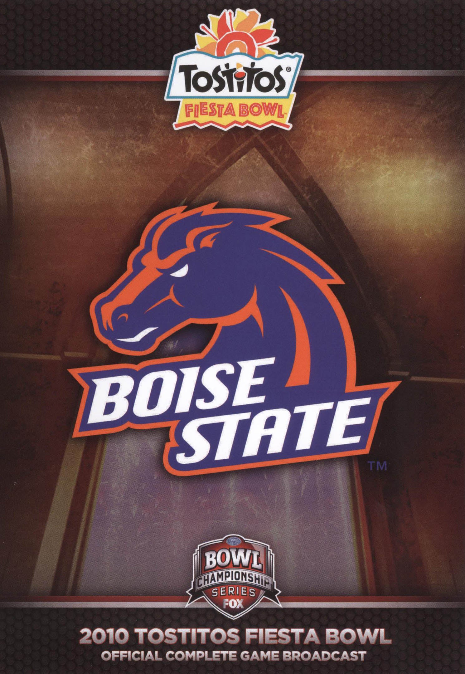 2010 Tostitos Fiesta Bowl cover art