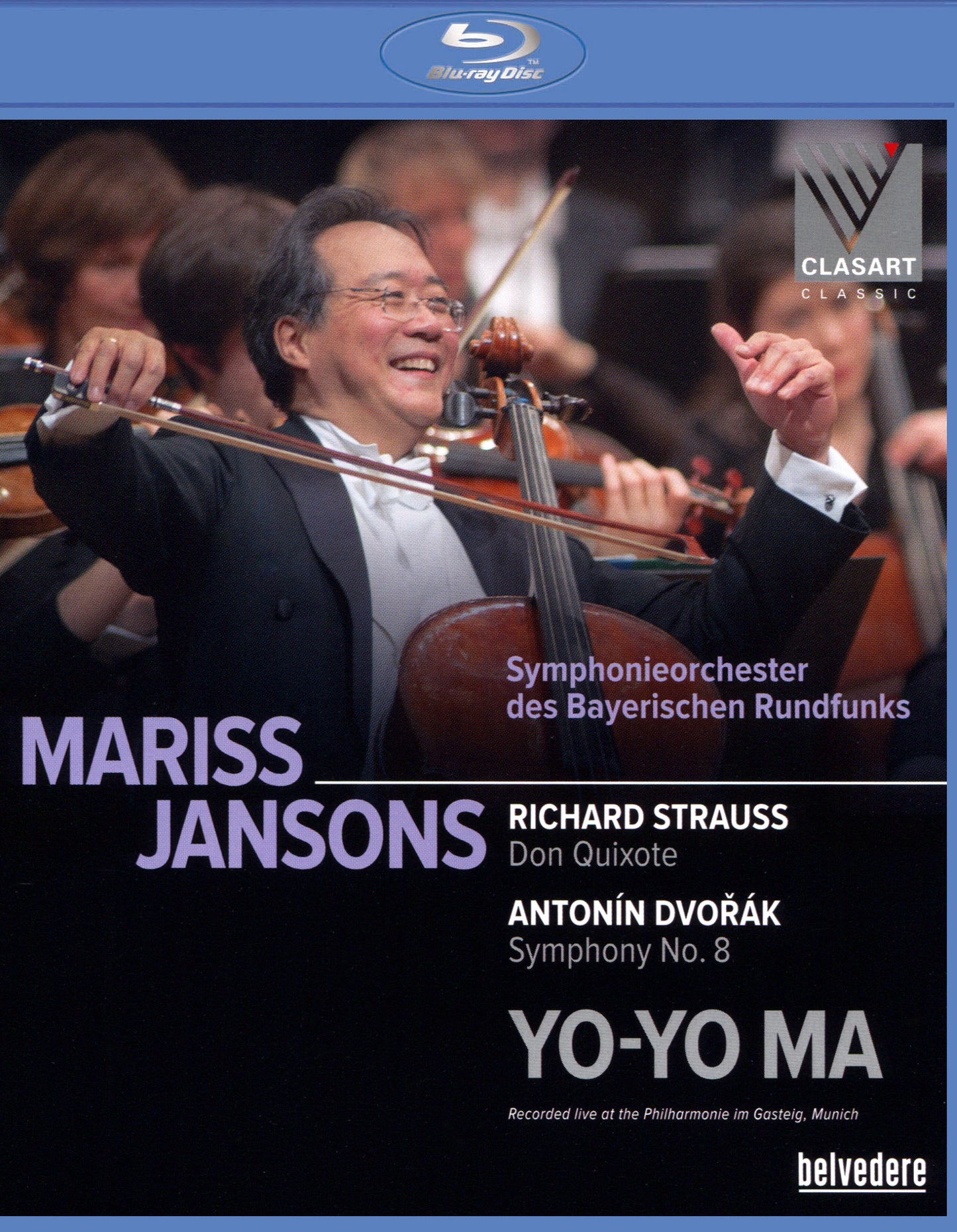 Richard Struass: Don Quixote; Antonín Dvorák: Symphony No. 8 [Video] cover art