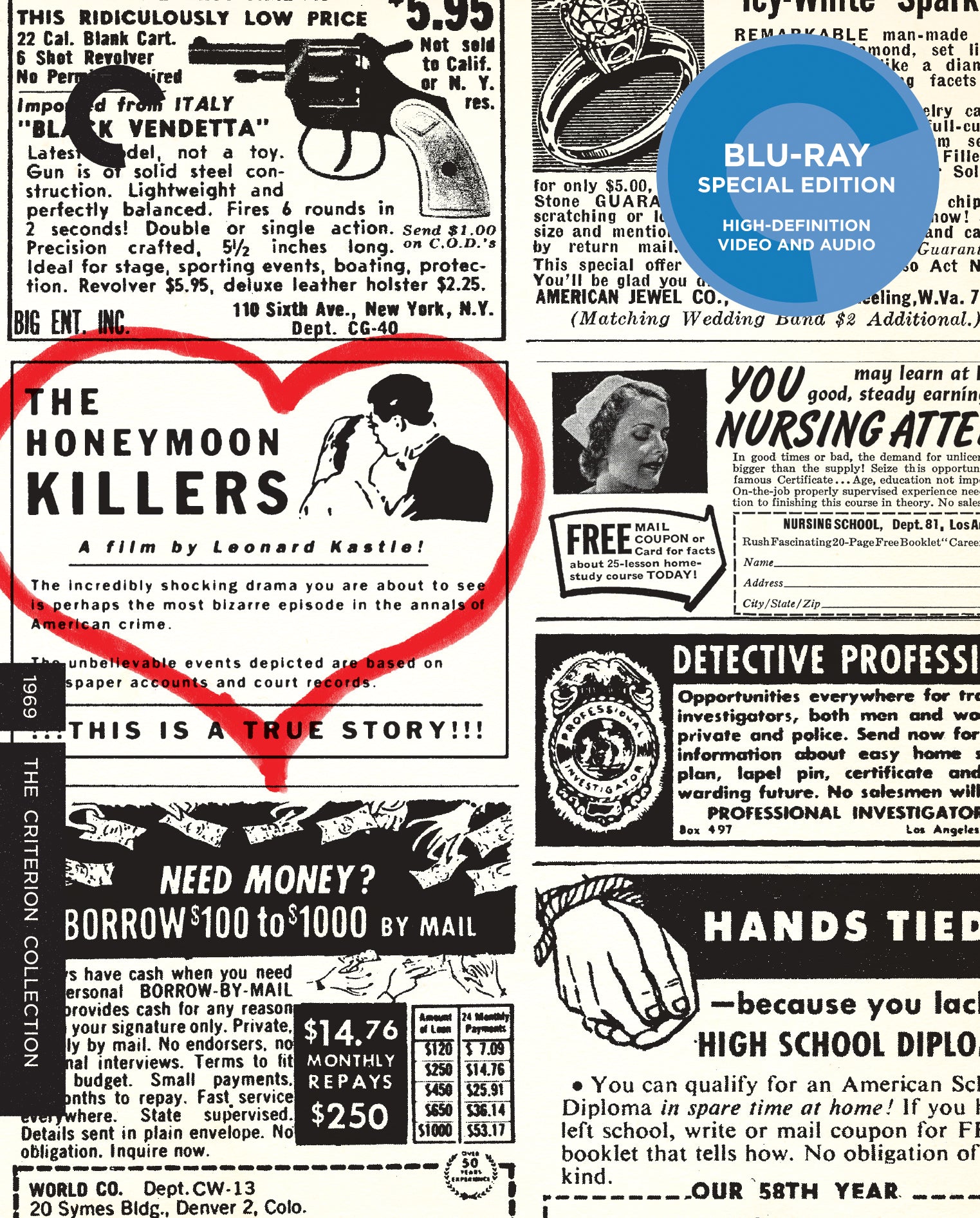 Honeymoon Killers [Criterion Collection] [Blu-ray] cover art