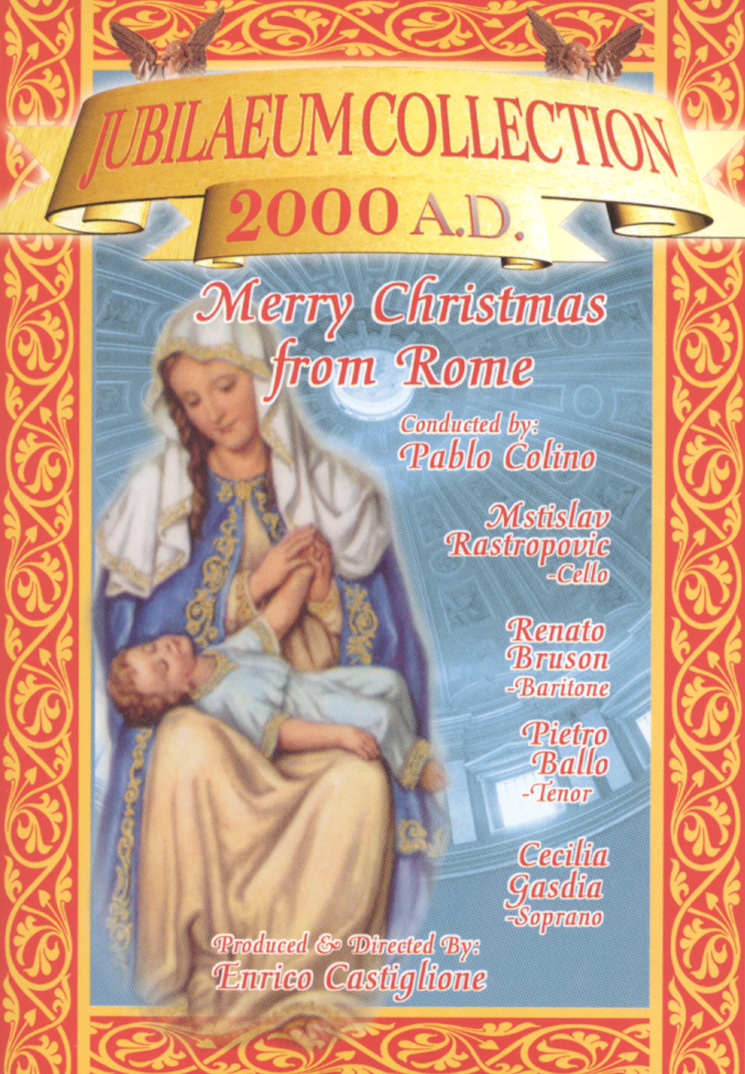 Bach - Merry Christmas From Rome cover art