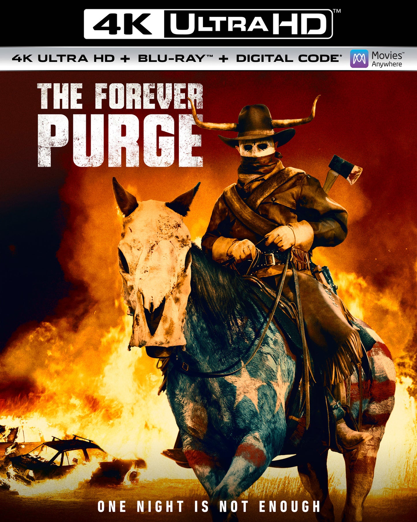 Forever Purge [Includes Digital Copy] [4K Ultra HD Blu-ray/Blu-ray] cover art