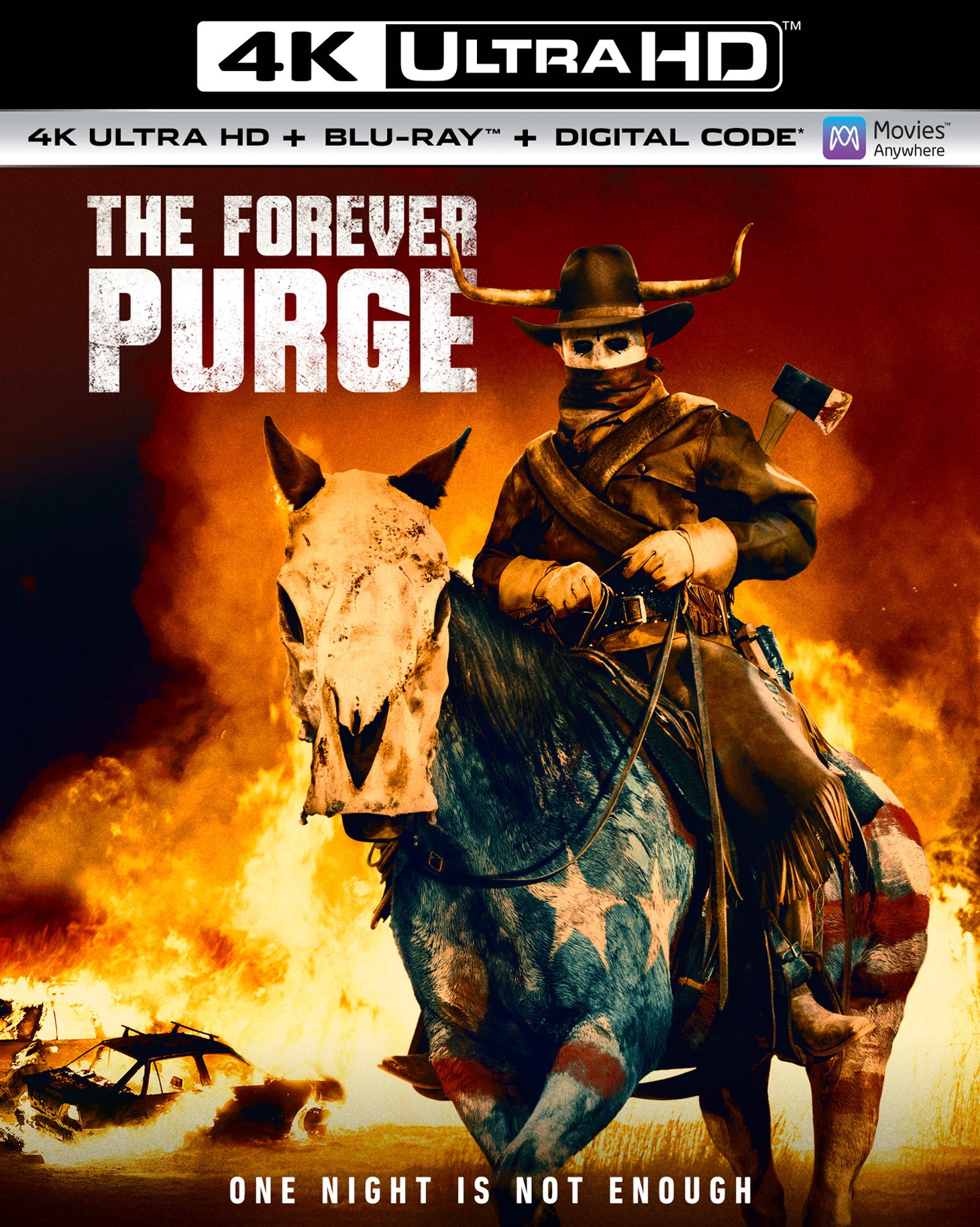 Forever Purge [Includes Digital Copy] [4K Ultra HD Blu-ray/Blu-ray] cover art