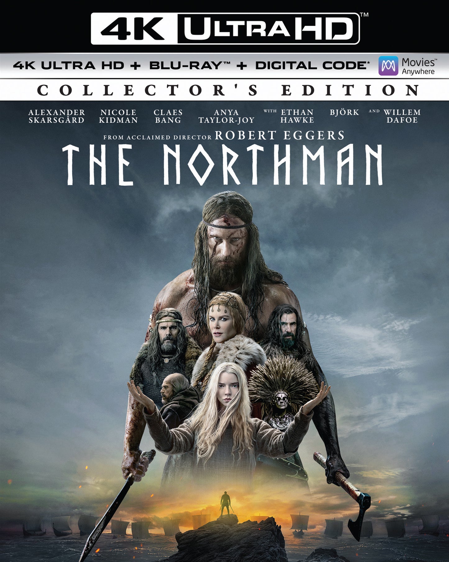 Northman [Includes Digital Copy] [4K Ultra HD Blu-ray/Blu-ray] cover art