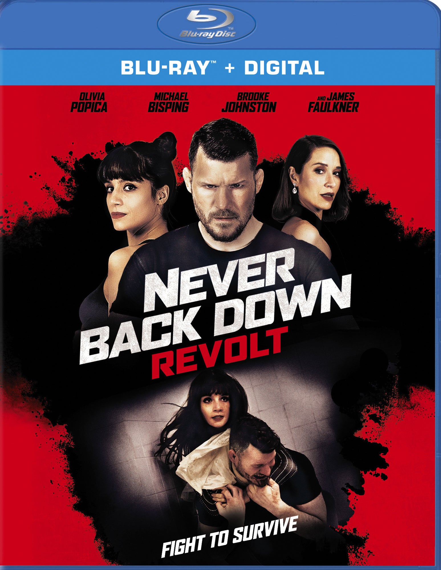 Never Back Down: Revolt [Includes Digital Copy] [Blu-ray] cover art