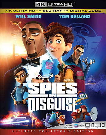 Spies in Disguise [Includes Digital Copy] [4K Ultra HD Blu-ray] cover art