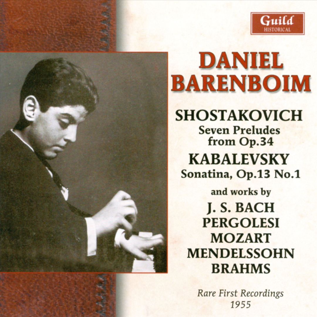 Daniel Barenboim: The Early Recordings cover art