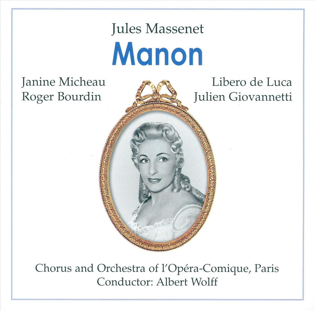 Massenet: Manon cover art
