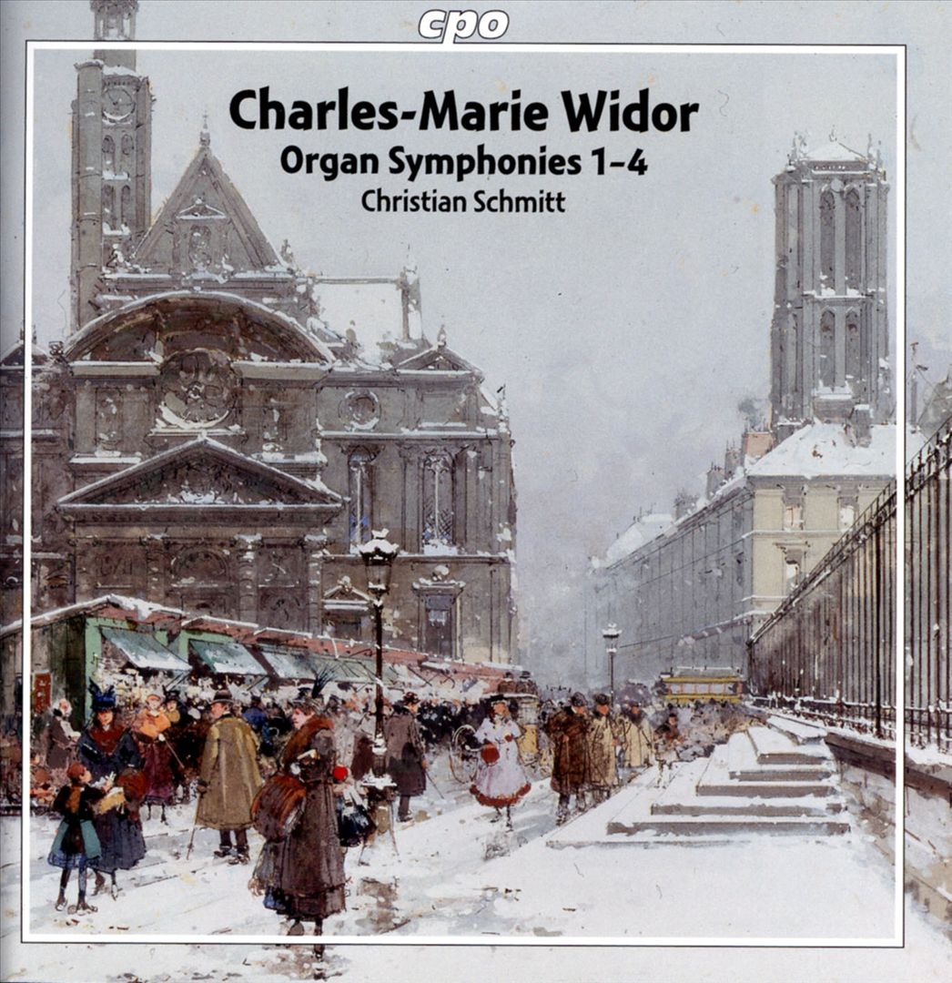 Charles-Marie Widor: Organ Symphonies 1-4 cover art