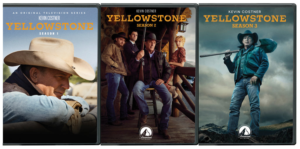 Yellowstone: The First Three Seasons [12 Discs] cover art