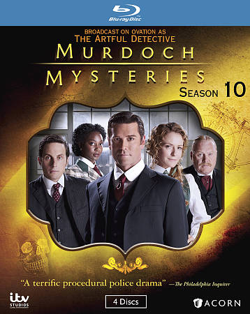 Murdoch Mysteries: Season 10 [Blu-ray] cover art