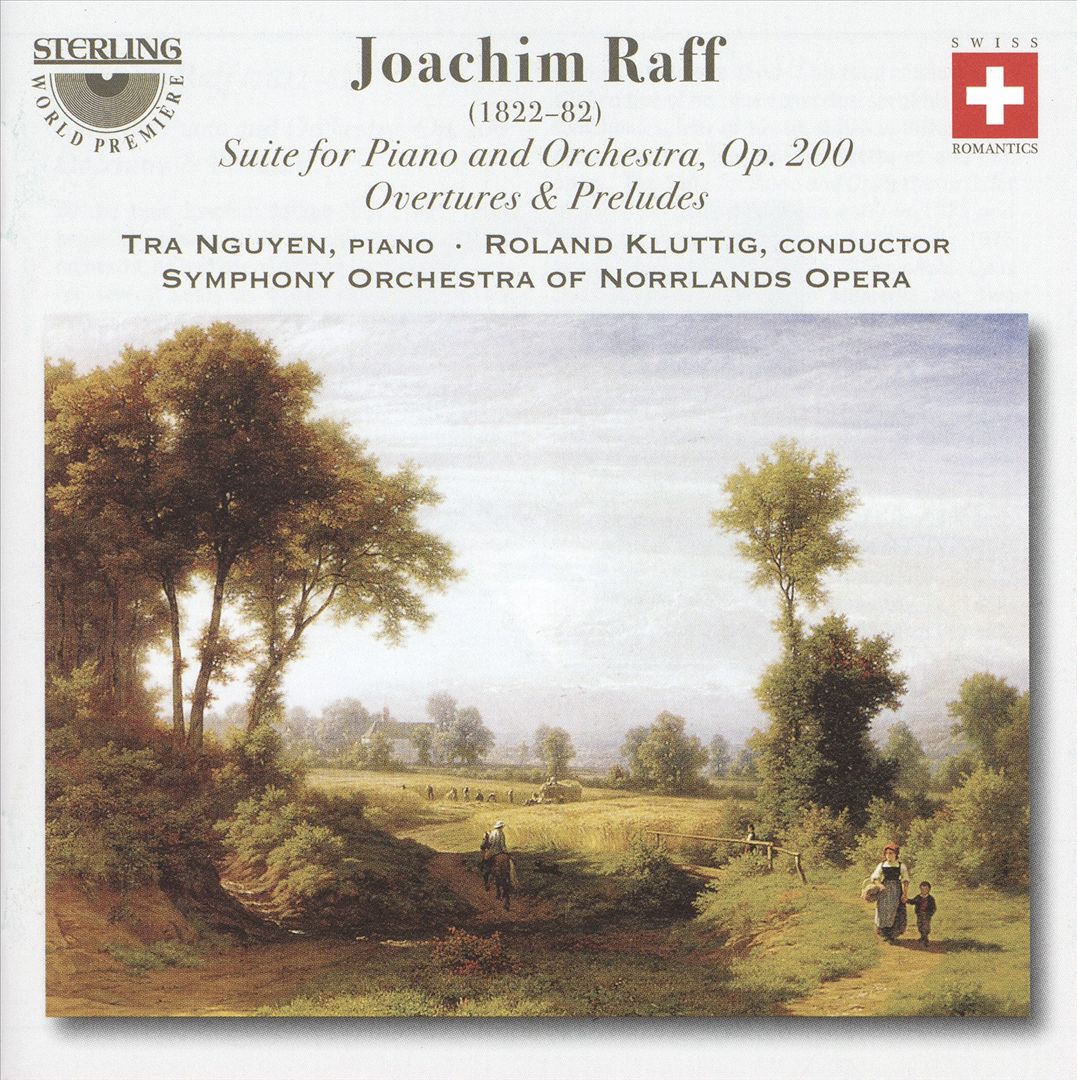 Joachin Raff: Suite for Piano and Orchestra Op. 200; Overtures & Preludes cover art