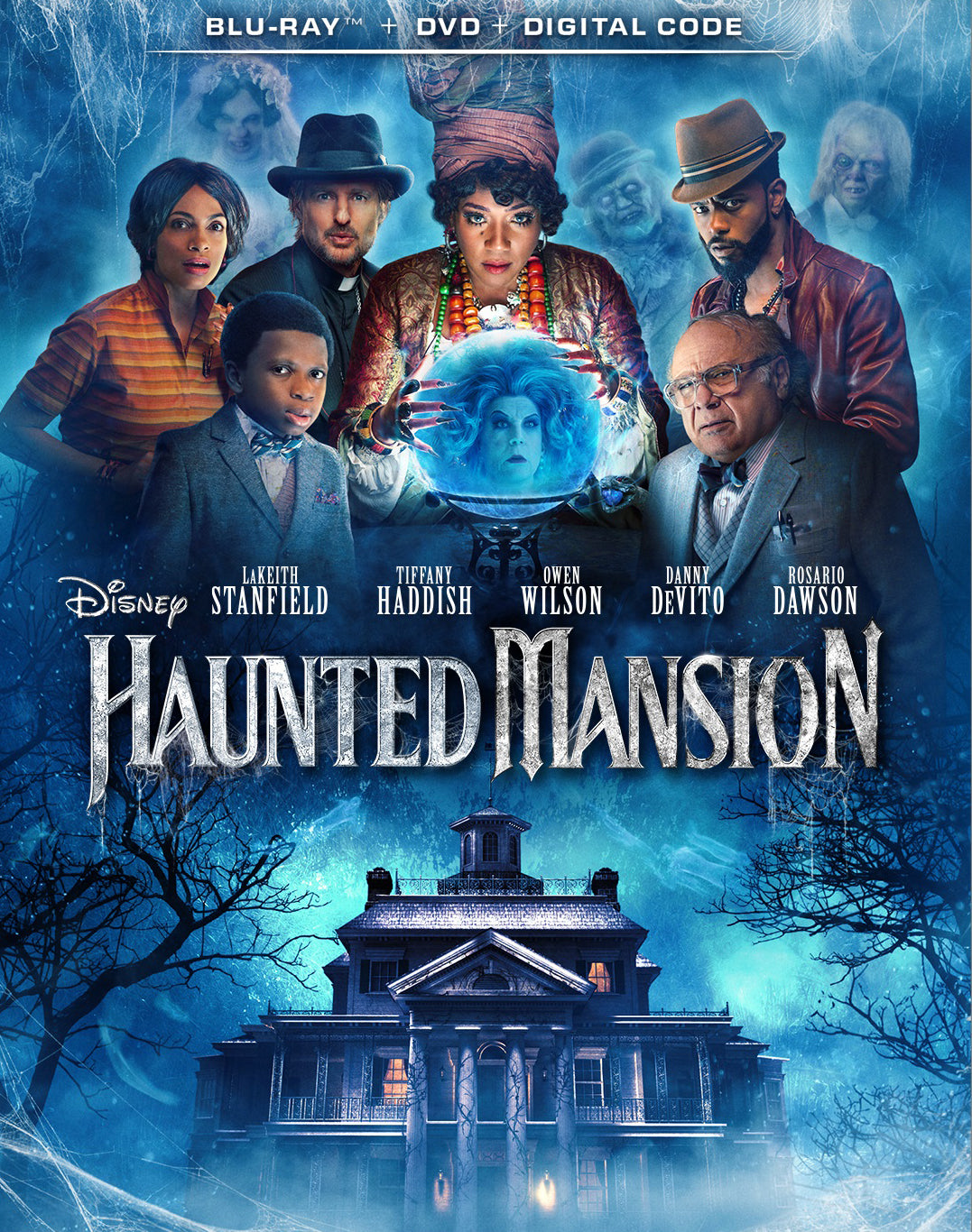 Haunted Mansion [Includes Digital Copy] [Blu-ray/DVD] cover art