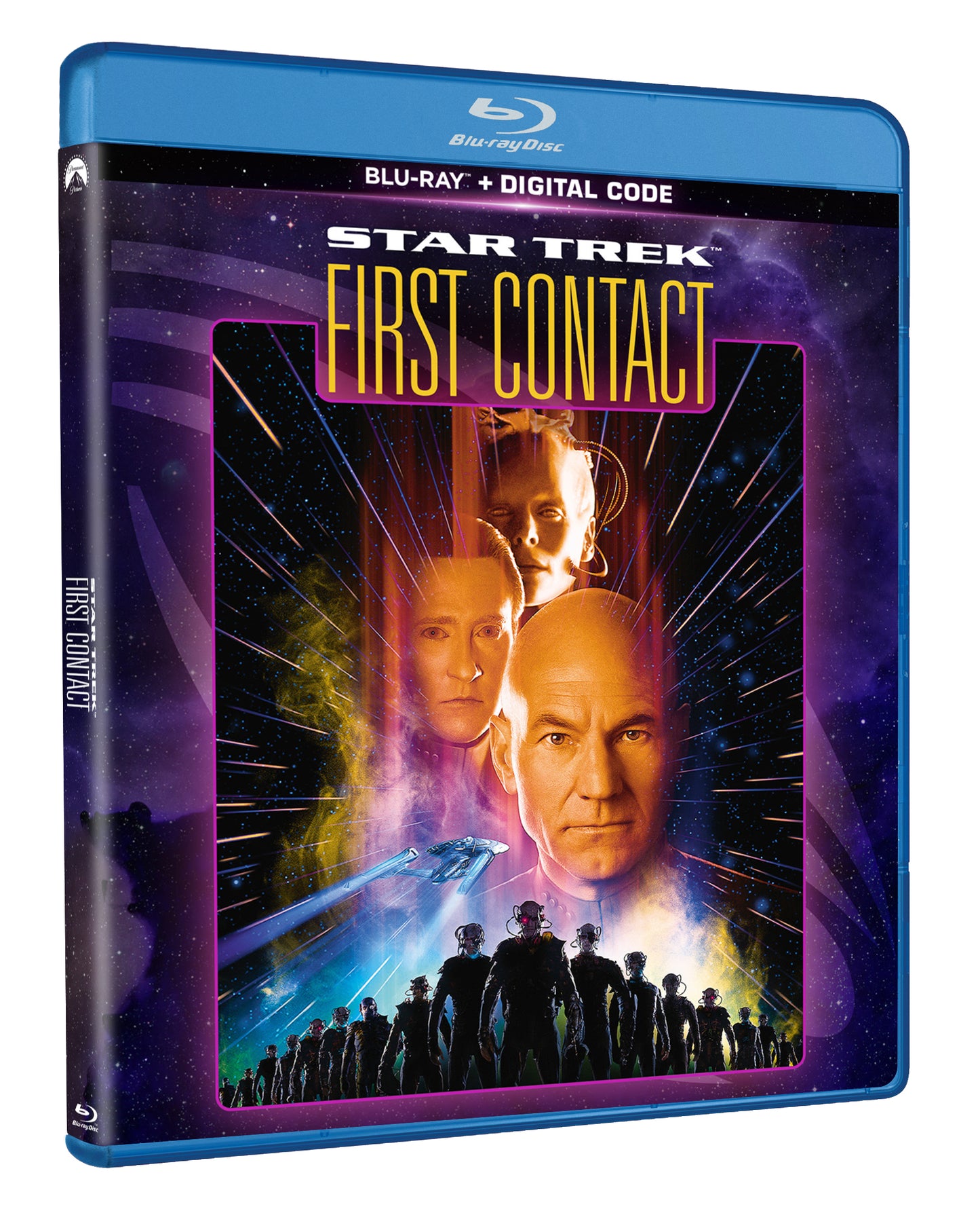 Star Trek VIII: First Contact [Includes Digital Copy] [Blu-ray] cover art