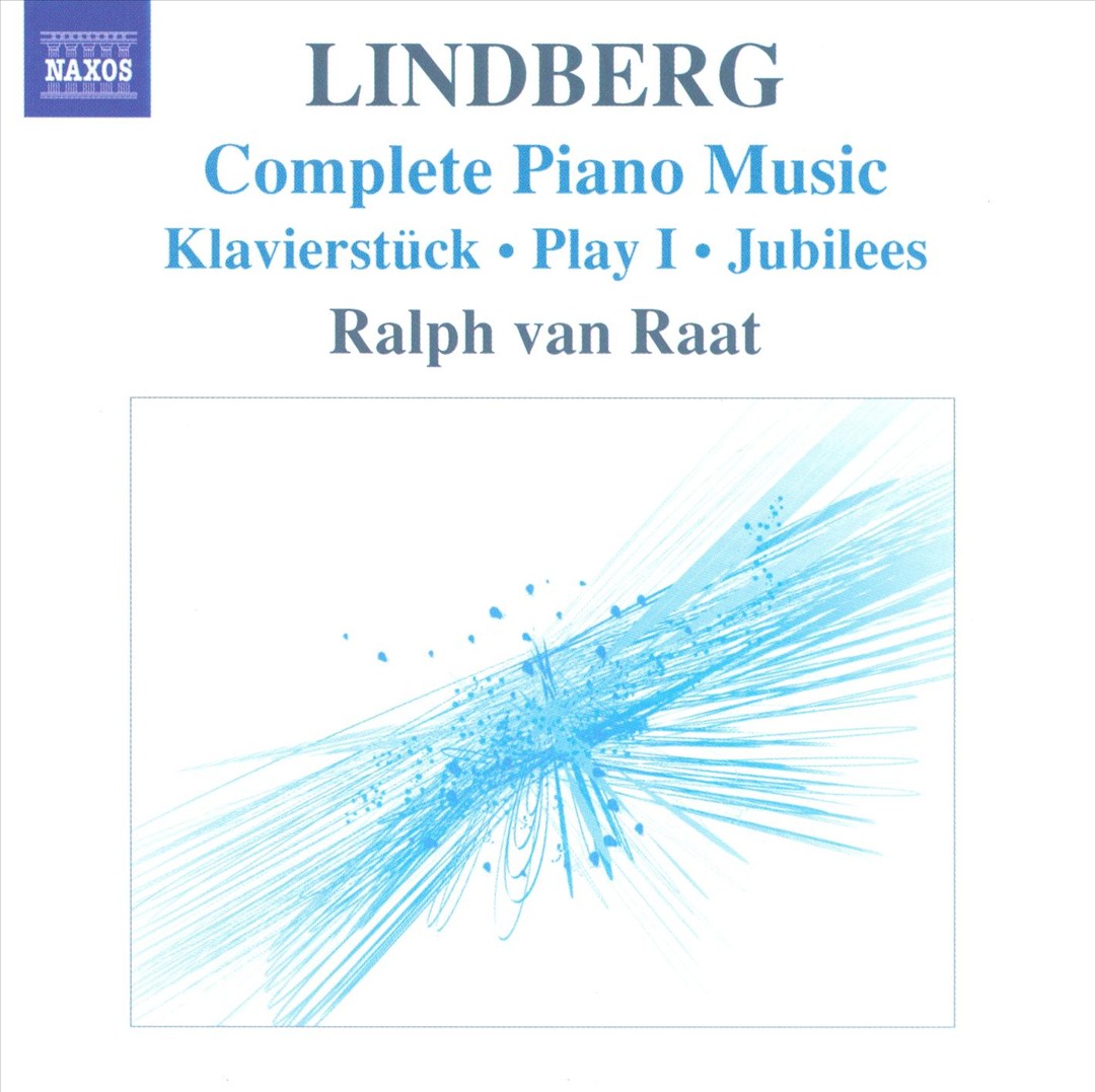Magnus Lindberg: Complete Piano Music cover art