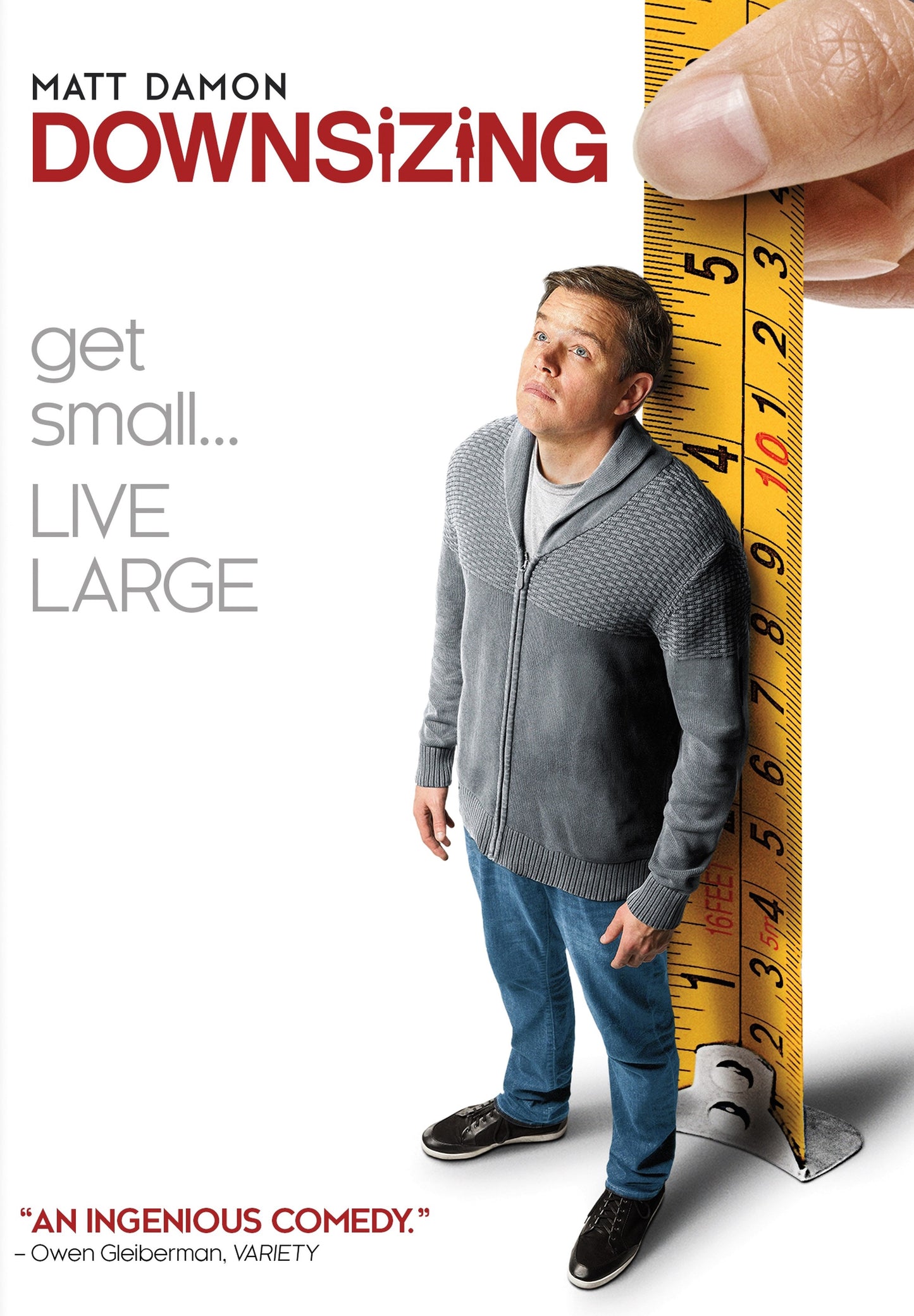 Downsizing cover art