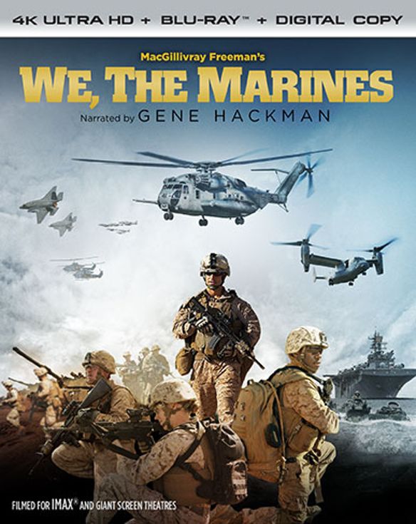 We, the Marines [4K Ultra HD Blu-ray/Blu-ray] cover art