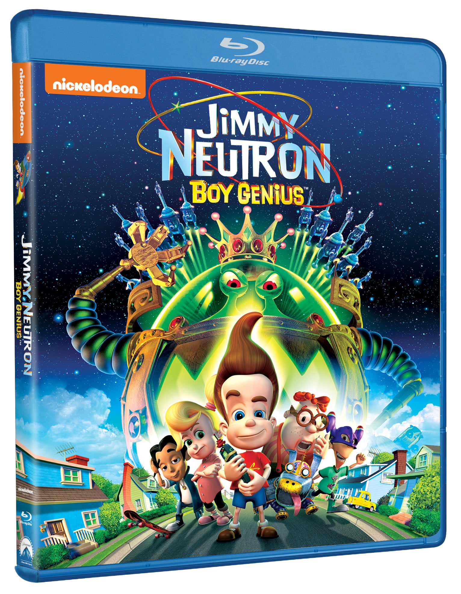 Jimmy Neutron: Boy Genius [Blu-ray] cover art