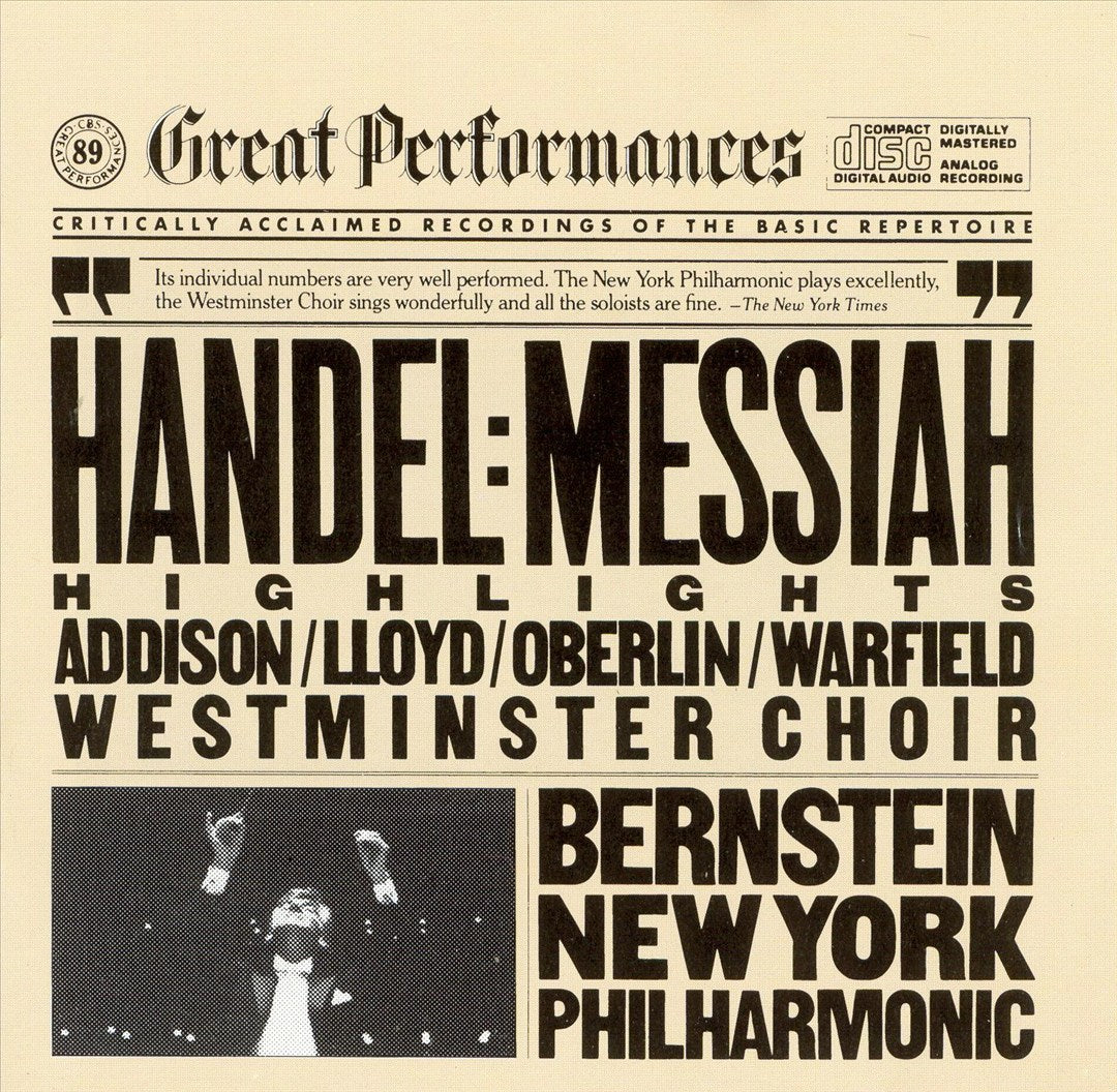 Handel: Messiah (Highlights) cover art