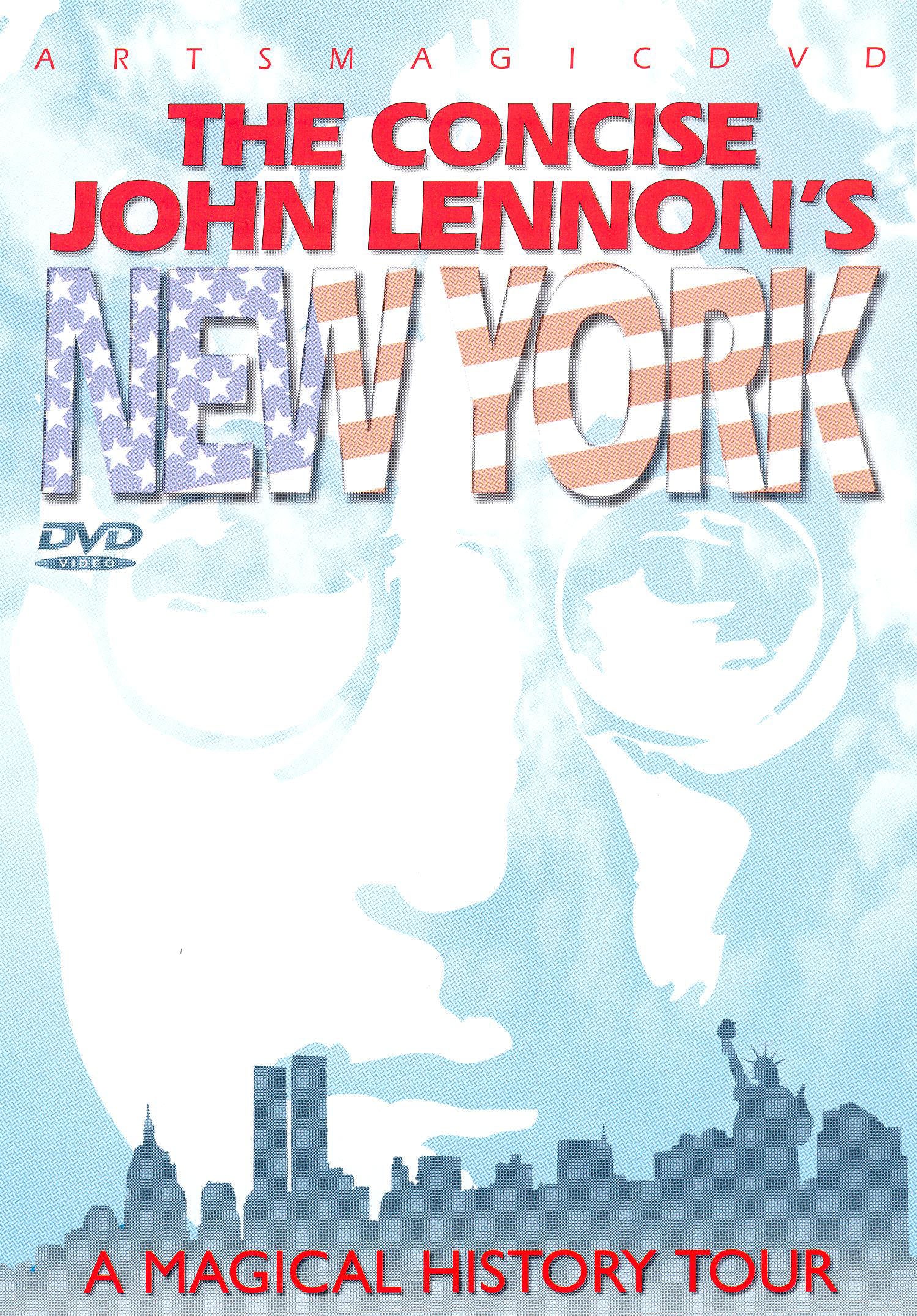 Concise John Lennon's New York cover art