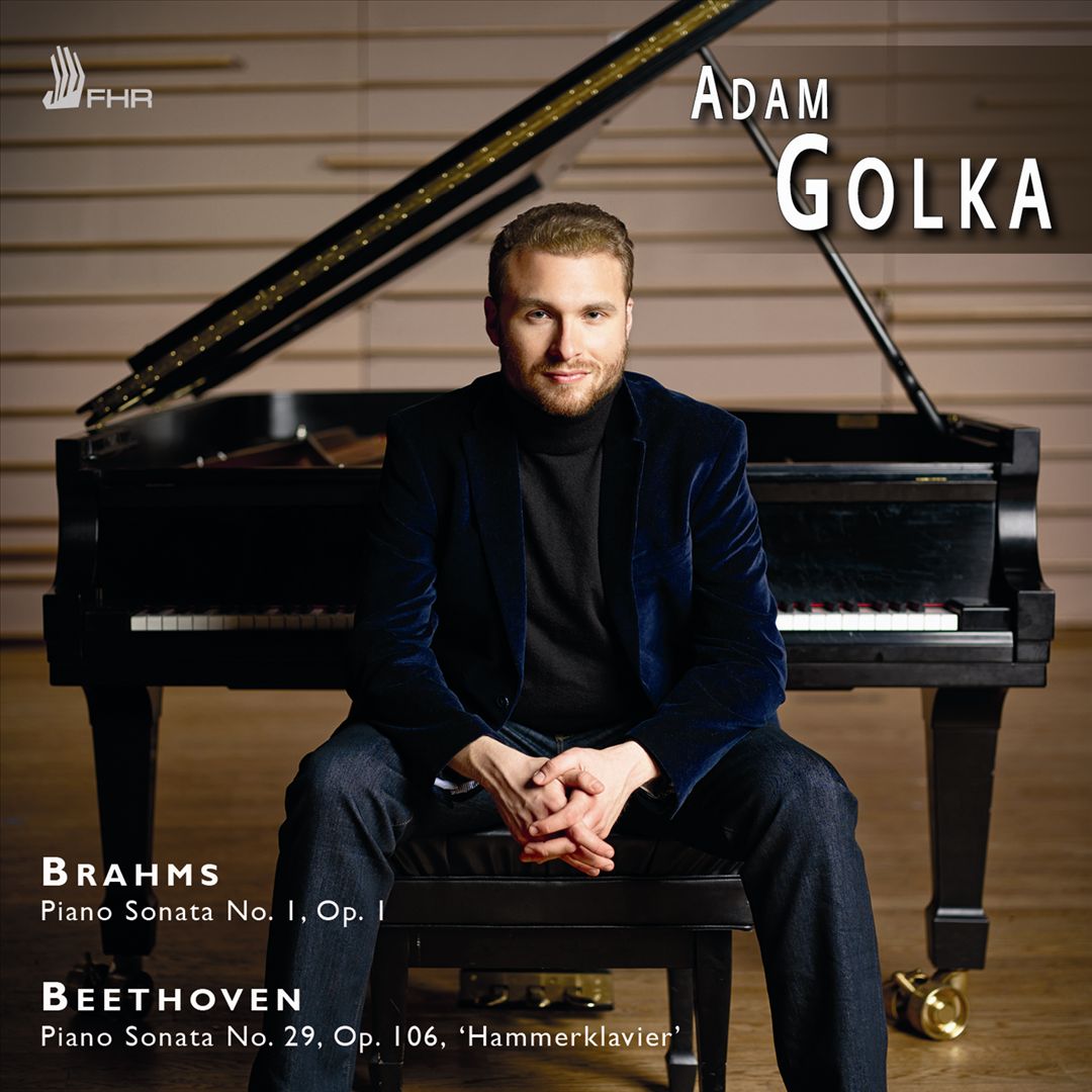 Brahms: Piano Sonata No. 1, Op. 1; Beethoven: Piano Sonata No. 29, Op. 106 'Hammerklavier' cover art