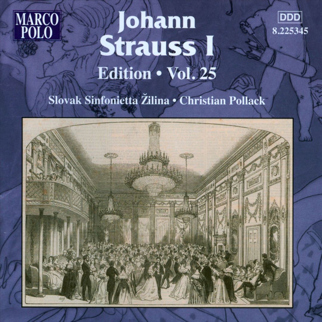 Johann Strauss I Edition, Vol. 25 cover art