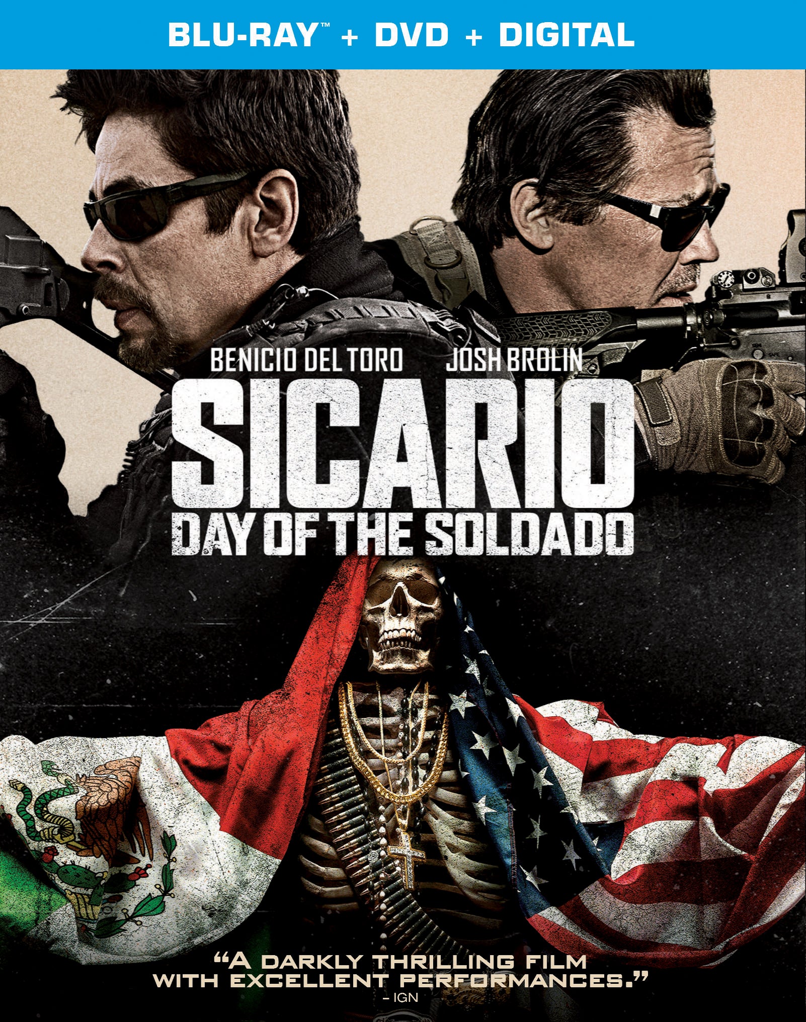 Sicario: Day of the Soldado [Includes Digital Copy] [Blu-ray/DVD] cover art