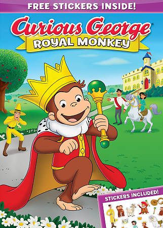 Curious George: A Royal Monkey cover art