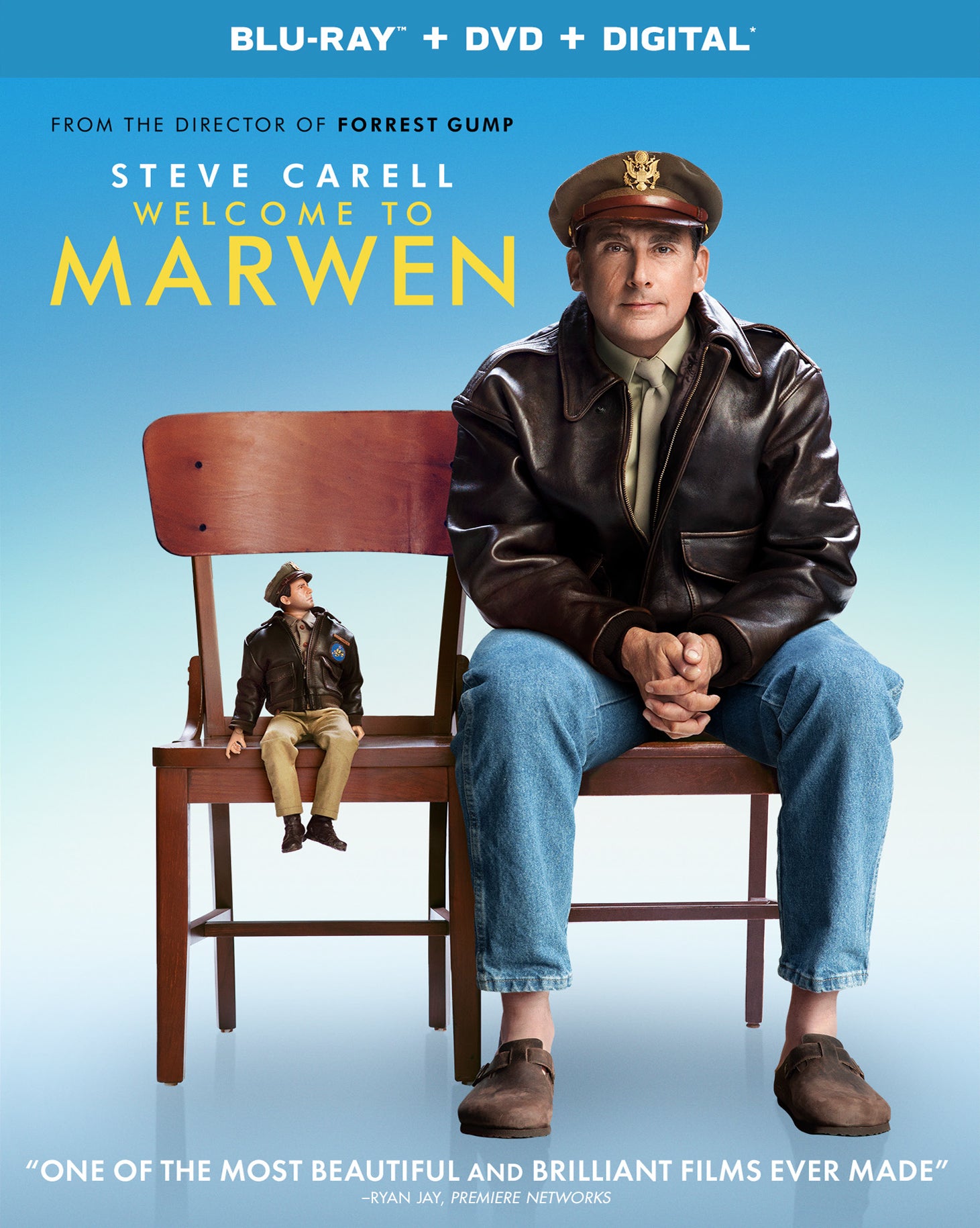 Welcome to Marwen [Includes Digital Copy] [Blu-ray/DVD] cover art