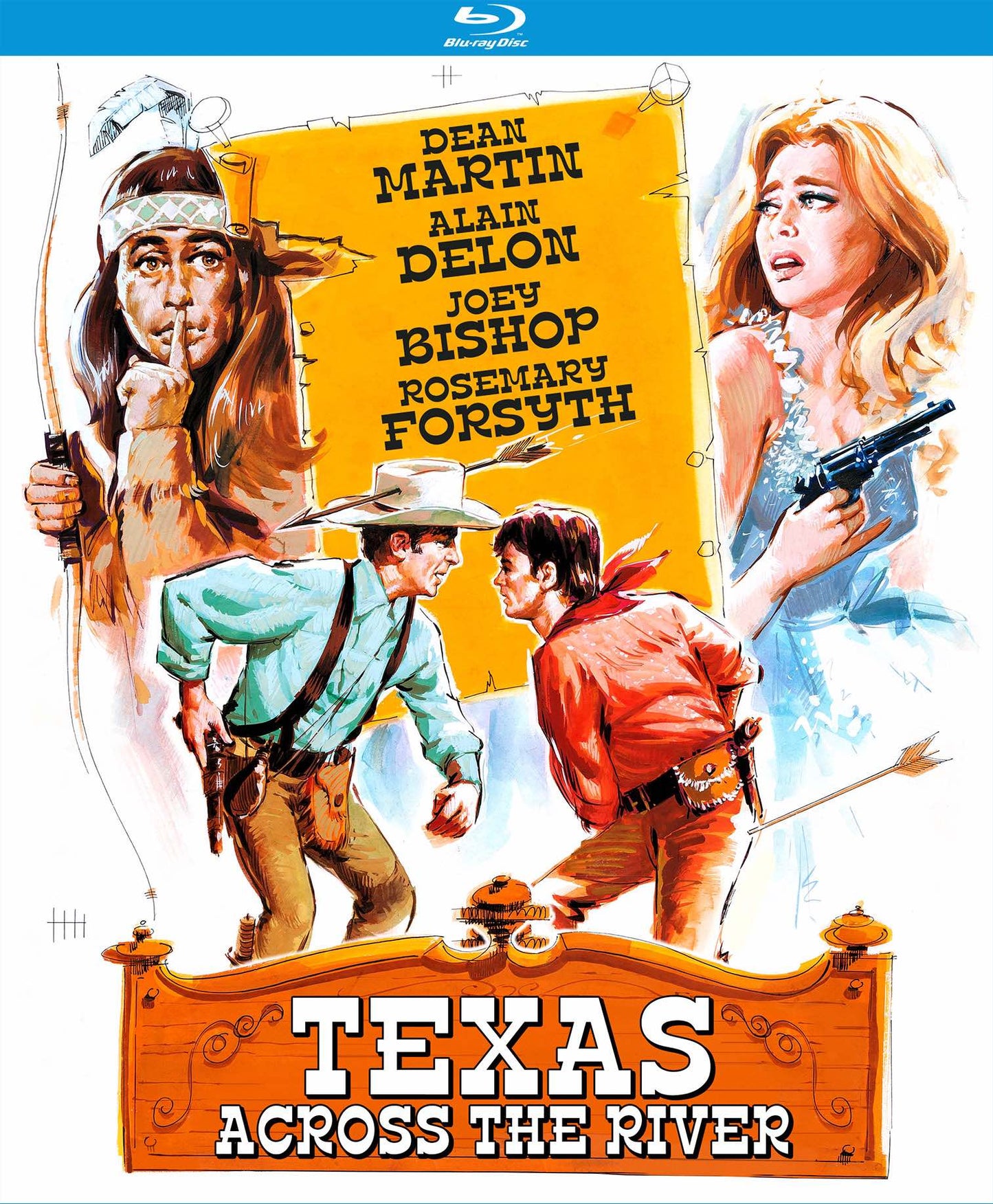 Texas Across the River [Blu-ray] cover art