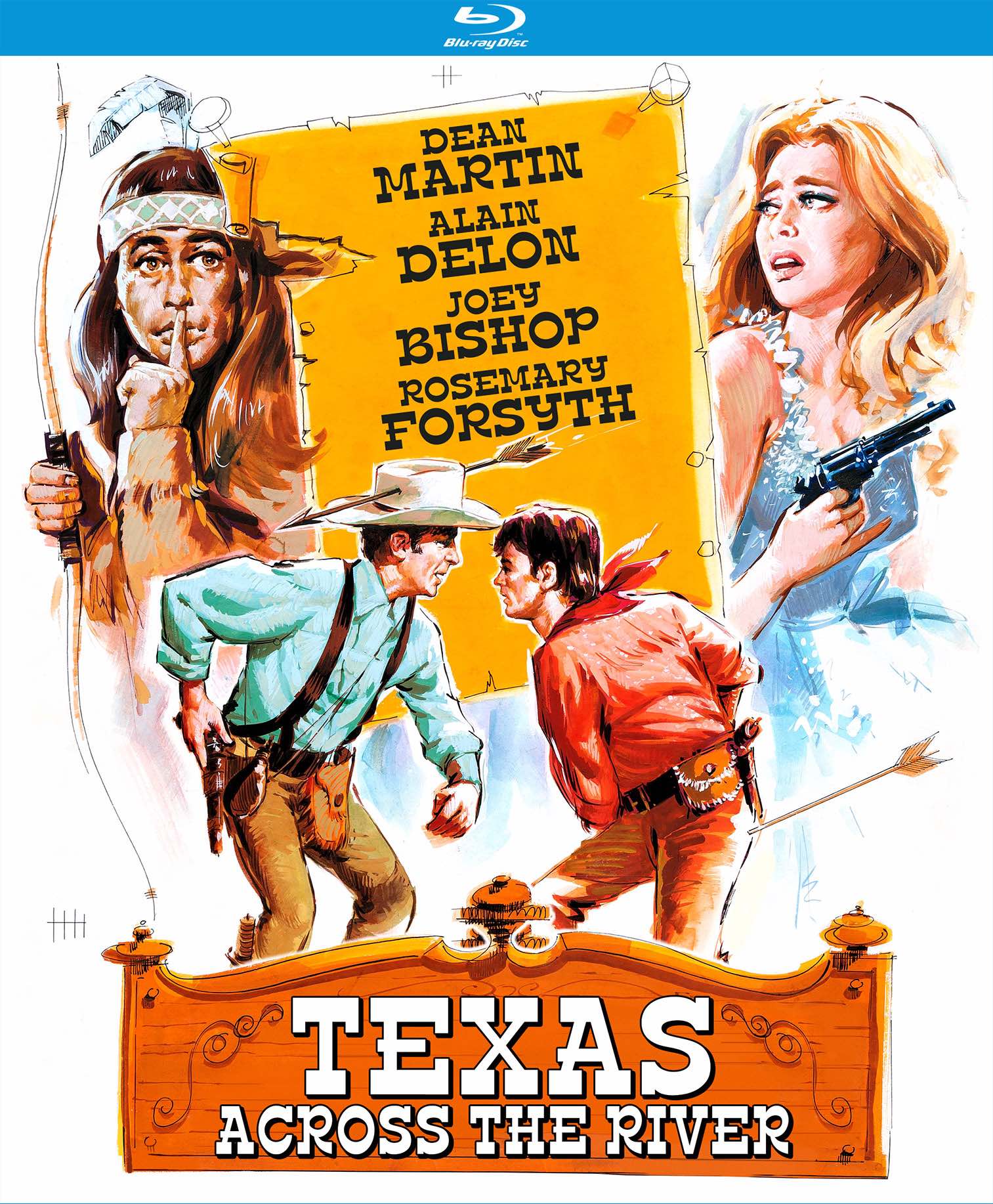 Texas Across the River [Blu-ray] cover art