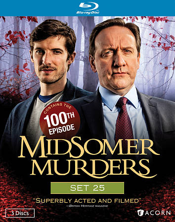 Midsomer Murders: Set 25 [3 Discs] [Blu-ray] cover art