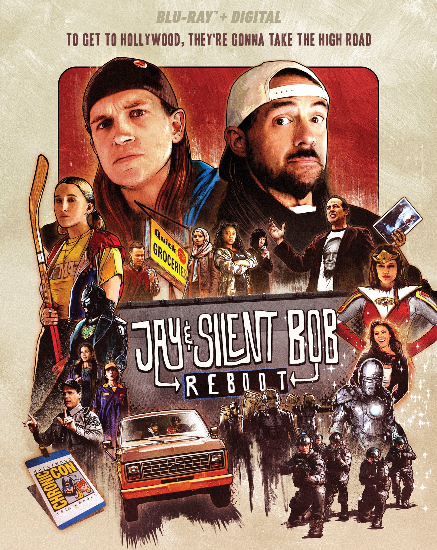 Jay and Silent Bob Reboot [Includes Digital Copy] [Blu-ray] cover art
