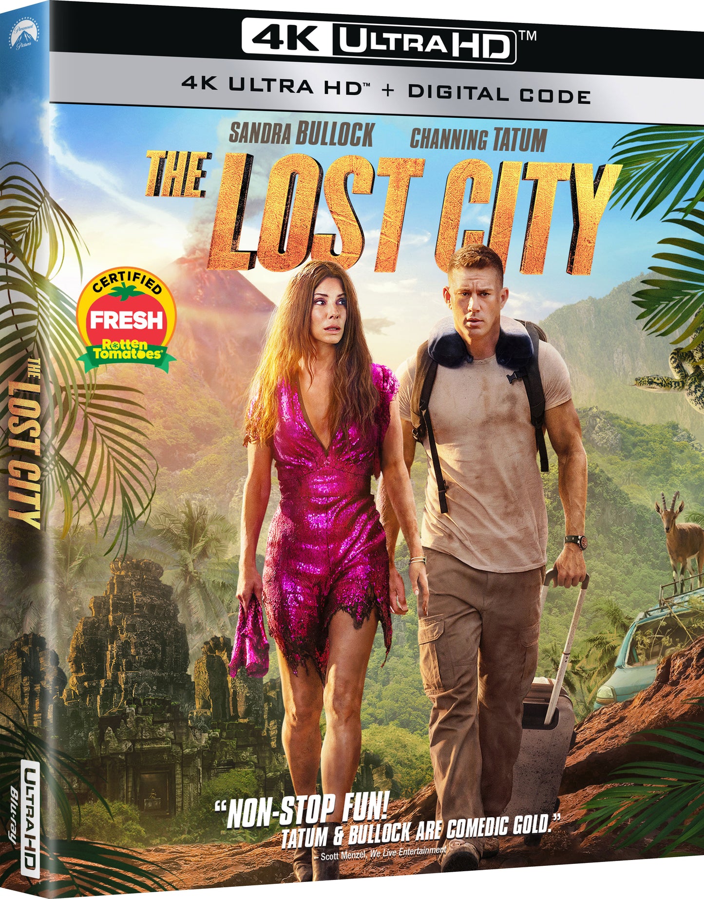 Lost City [Includes Digital Copy] [4K Ultra HD Blu-ray] cover art