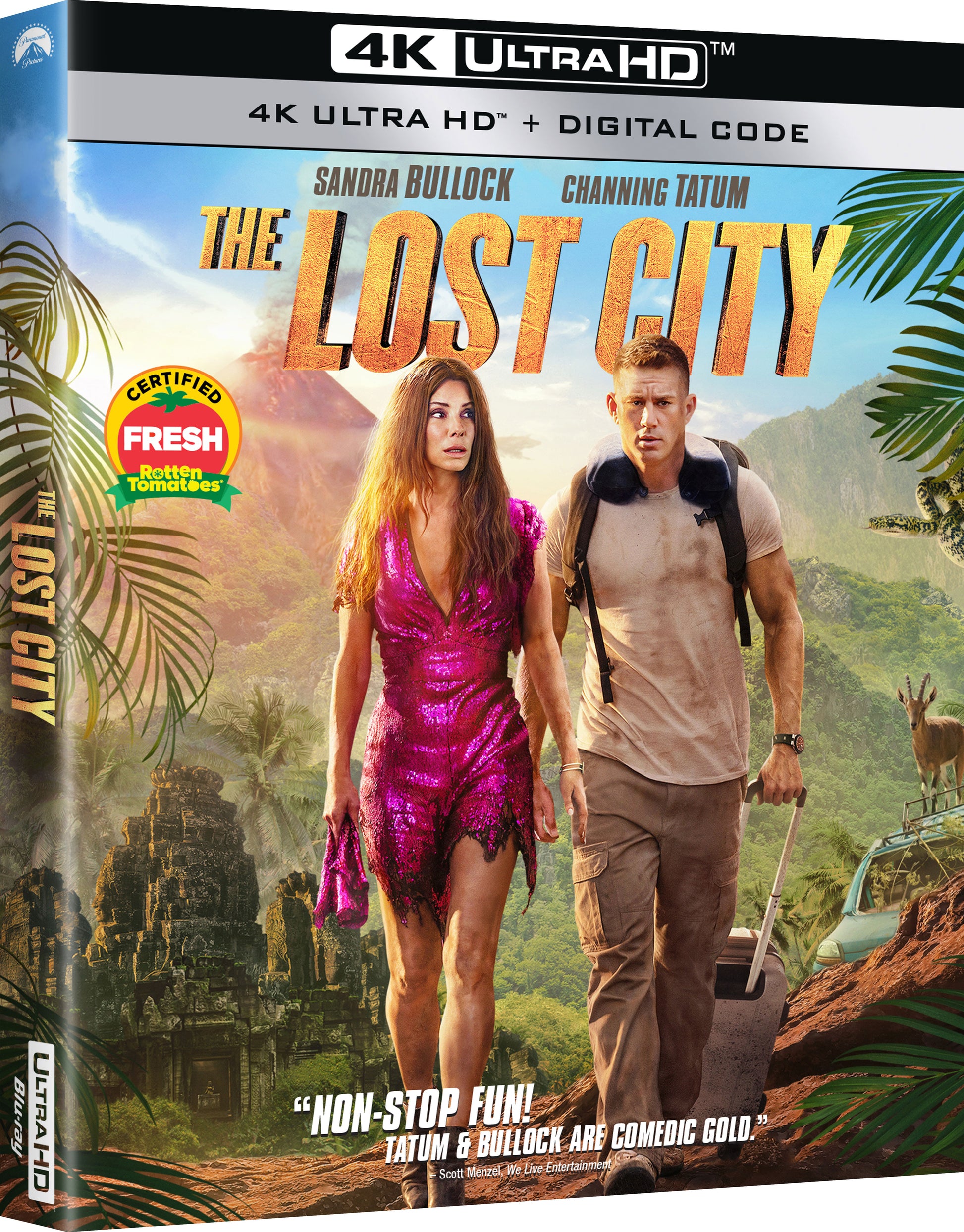 Lost City [Includes Digital Copy] [4K Ultra HD Blu-ray] cover art
