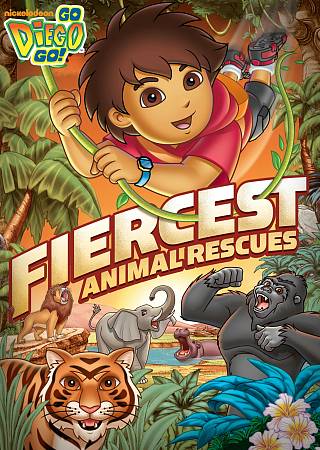 Go Diego Go!: Fiercest Animal Rescues! cover art