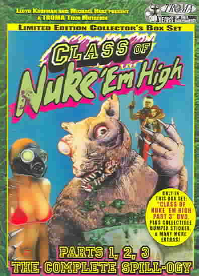 CLASS OF NUKE 'EM HIGH BOX SET cover art