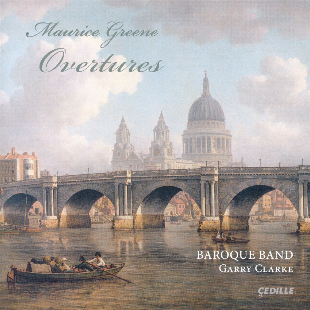 Maurice Greene: Overtures cover art